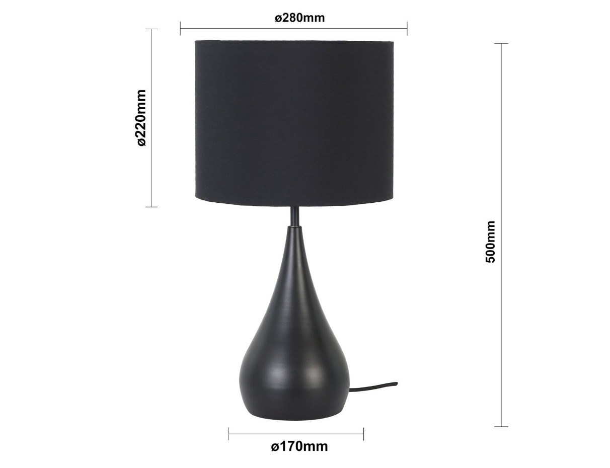 Lampe De Table Métal SVANTE
