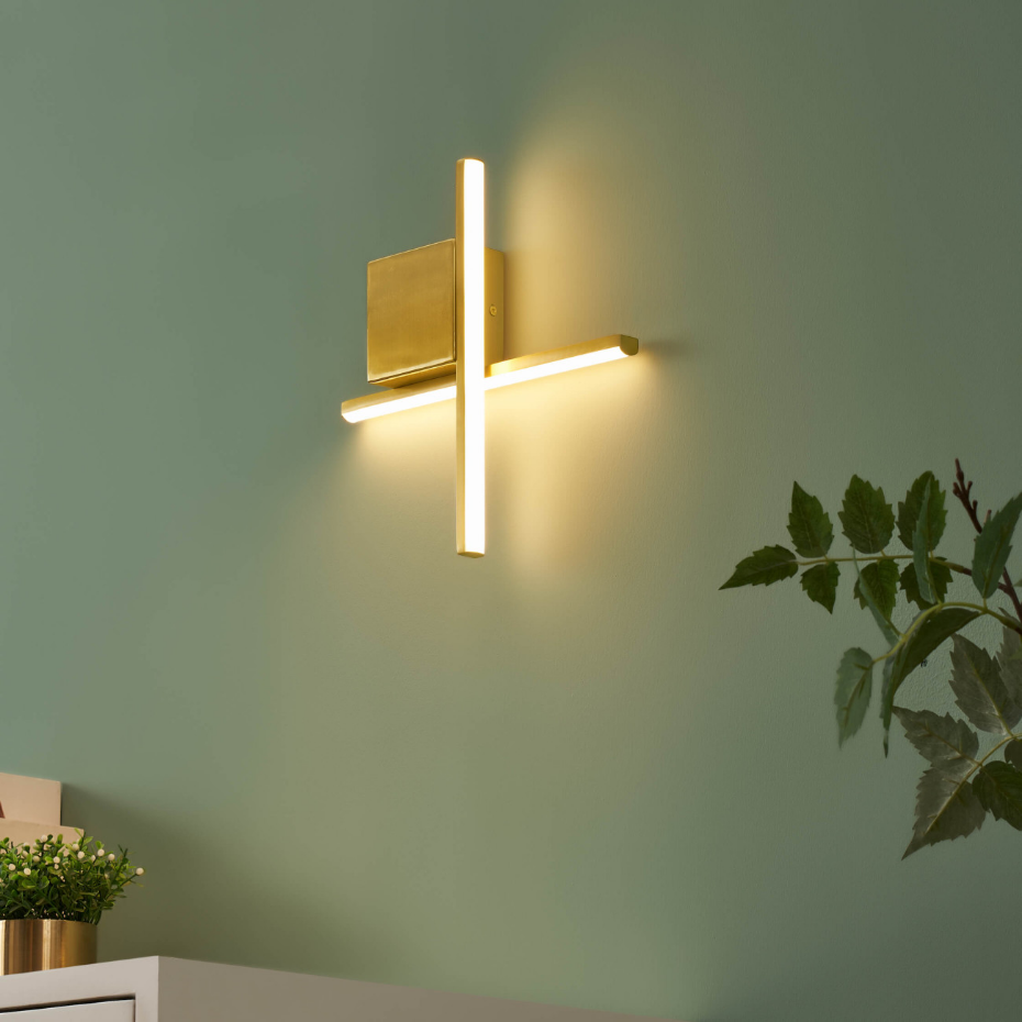 Applique LED à bras entrecroisés - FABIO