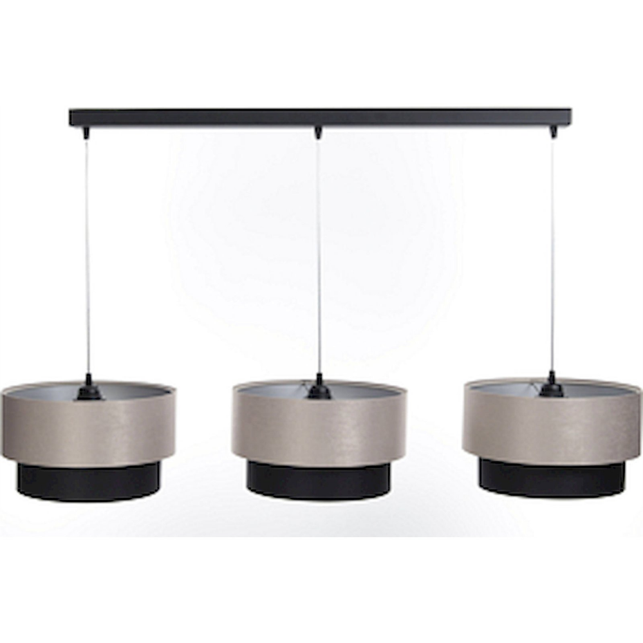 Suspension rectangulaire en PVC Duo ellegant