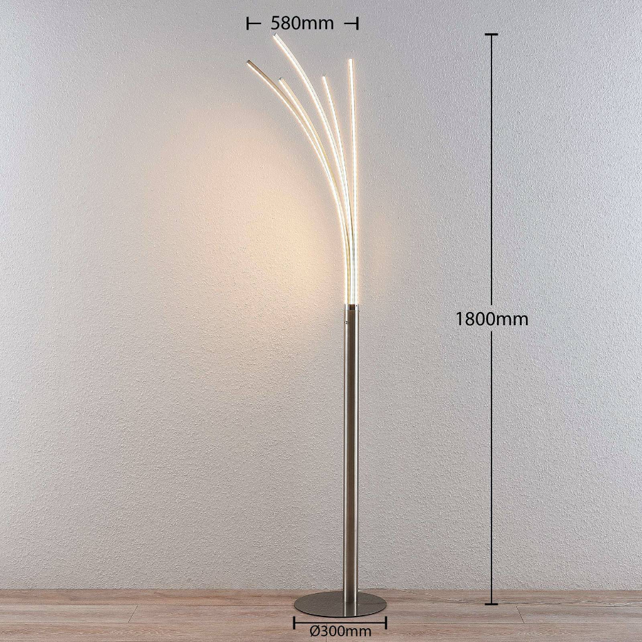 Lampadaire en aluminium moderneLED, Boba