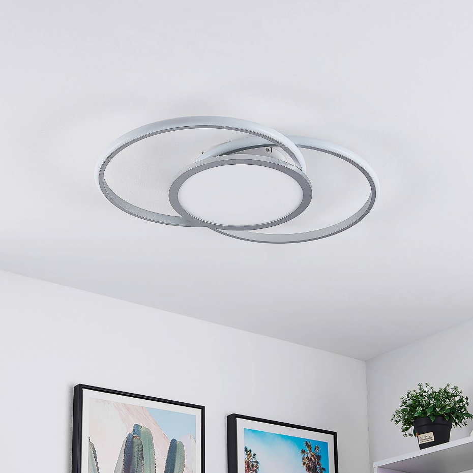 Plafonnier en métal moderneLED, Senne