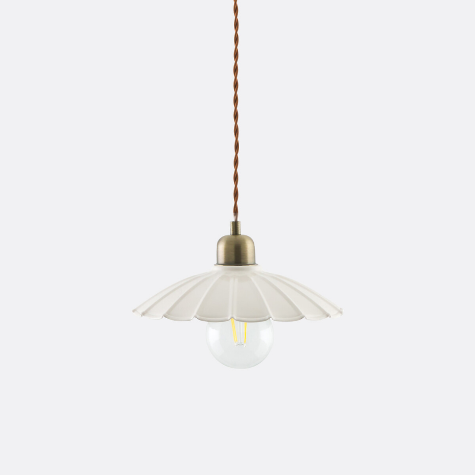 Suspension festonnée en métal fer, Festonia