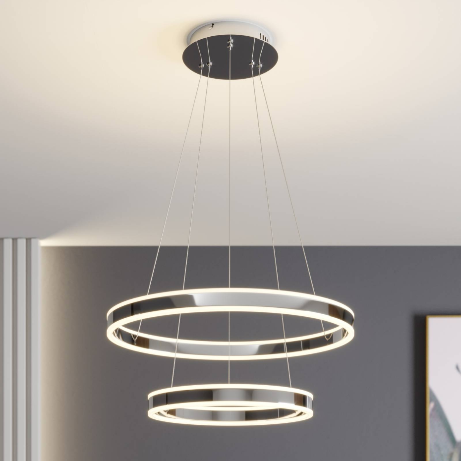 Suspension en métal moderneLED, Lyani