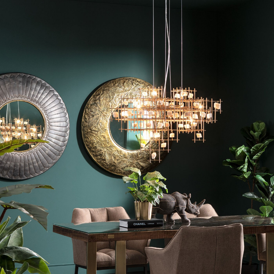 Suspension en pierre et acier, STONE MOBILE