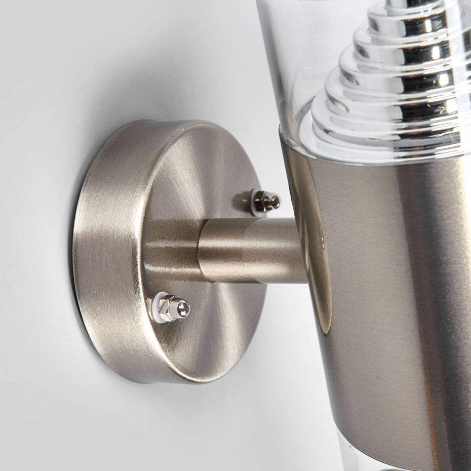 Applique extérieure en inox moderneLED