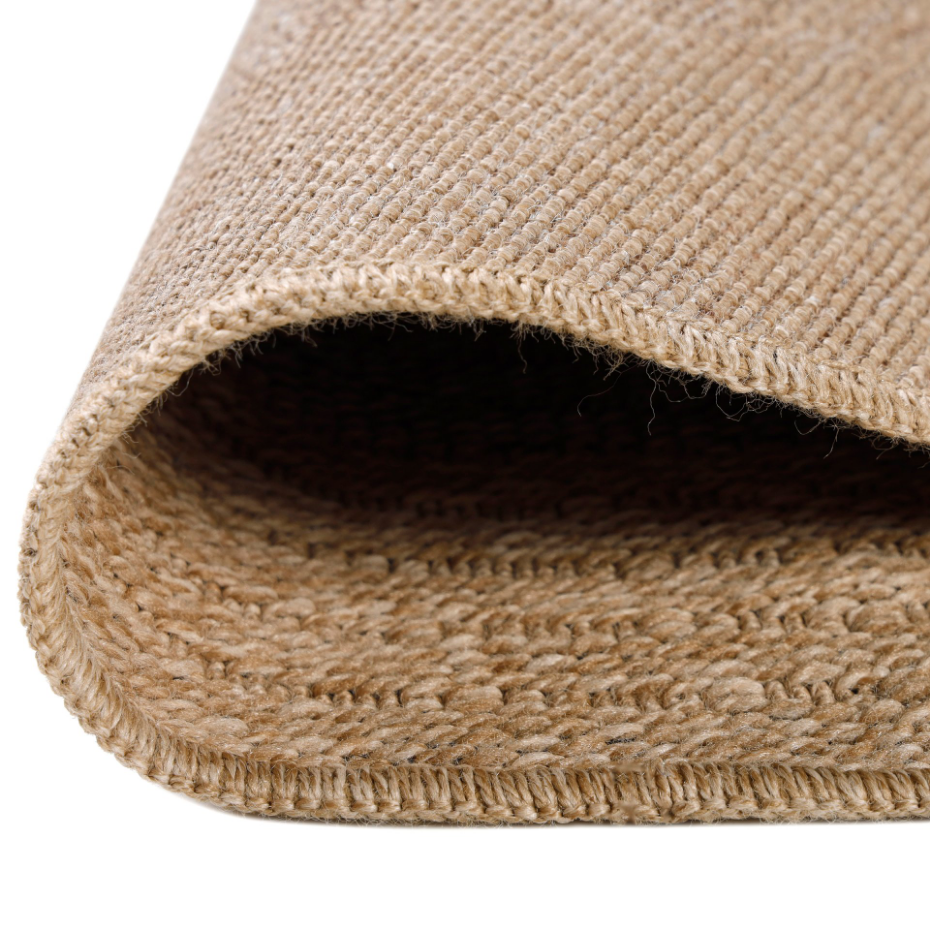 Tapis extérieur rond bicolore COMILLA