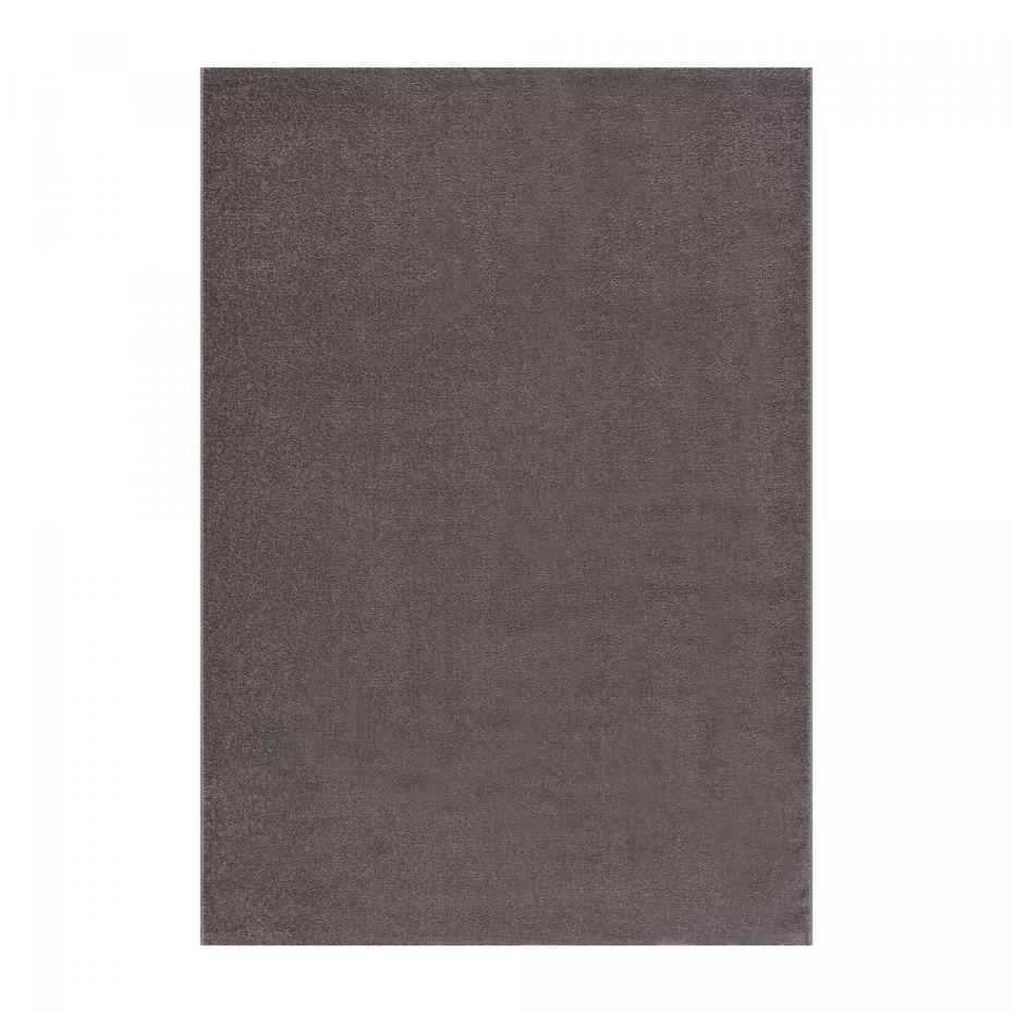 Tapis salon et chambre tissé motif uni NOSSA