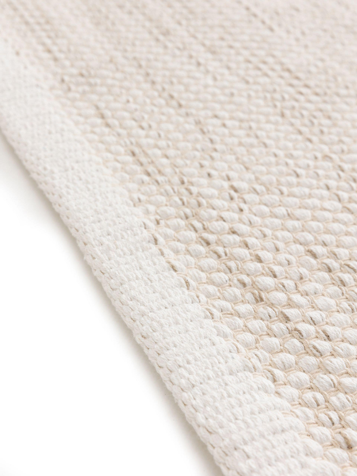 Tapis de couloir en coton tissé main RON