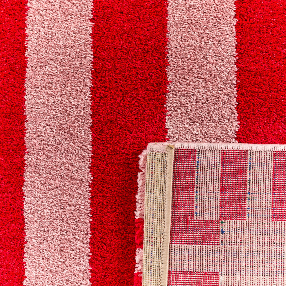 Tapis de salon vintage à rayures GROOVY