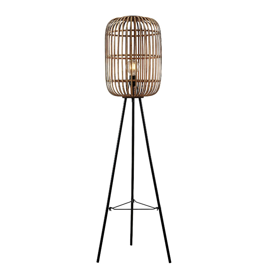 Lampadaire en bois traditionnel, Canyana
