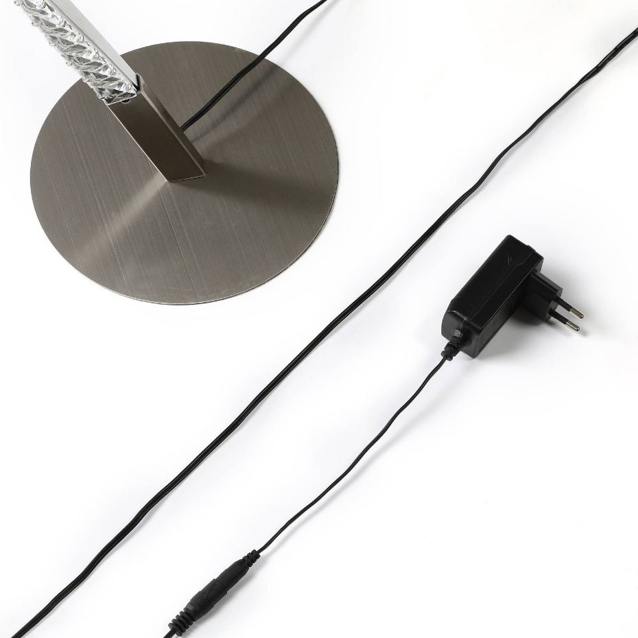 Lampadaire en aluminium moderneLED, Criostal