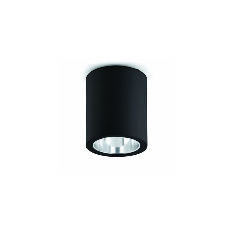 Plafonnier 1L 60W noir POTE 1