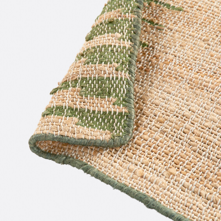 Tapis jute avec bordure, Gibela