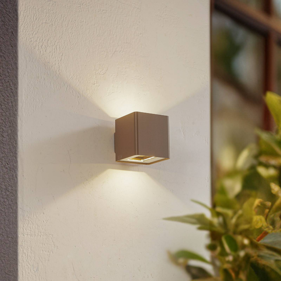 Applique extérieure en aluminium moderneLED