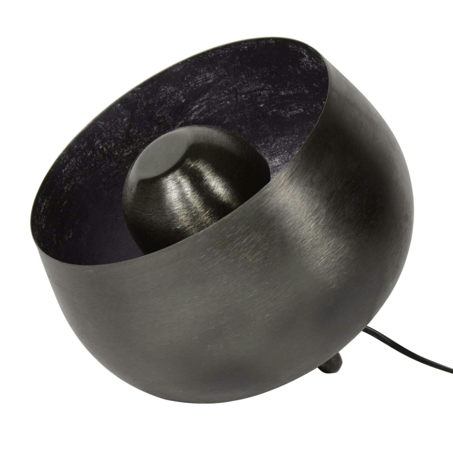 Lampe déco industrielle en métal forme cloche TRIBECA