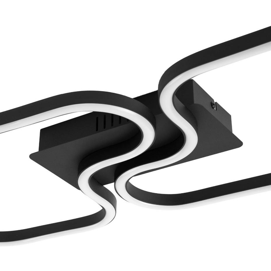 Plafonnier en aluminium moderneLED, Amiya