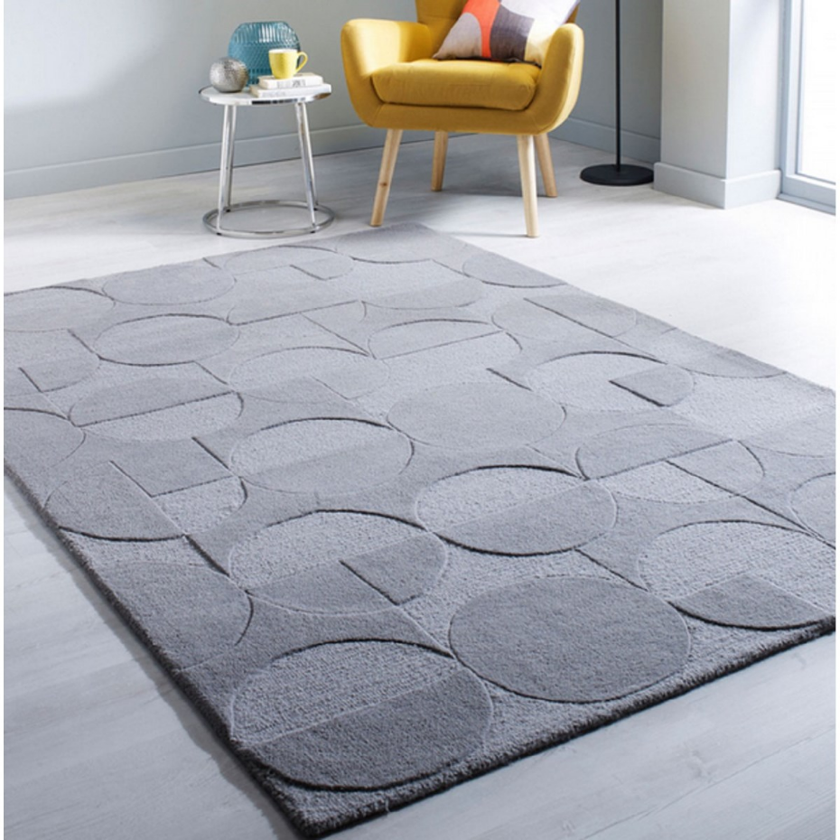 Tapis salon et chambre laine tufté main DIDI