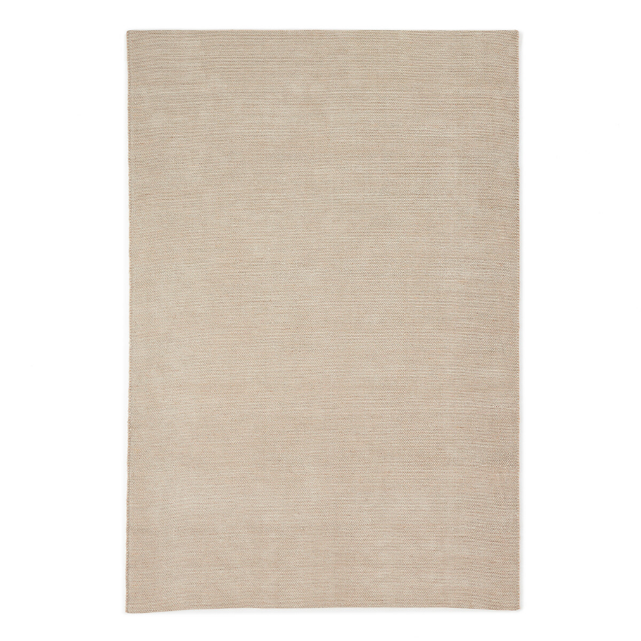 Tapis tissé main, coton et jute, Yesit