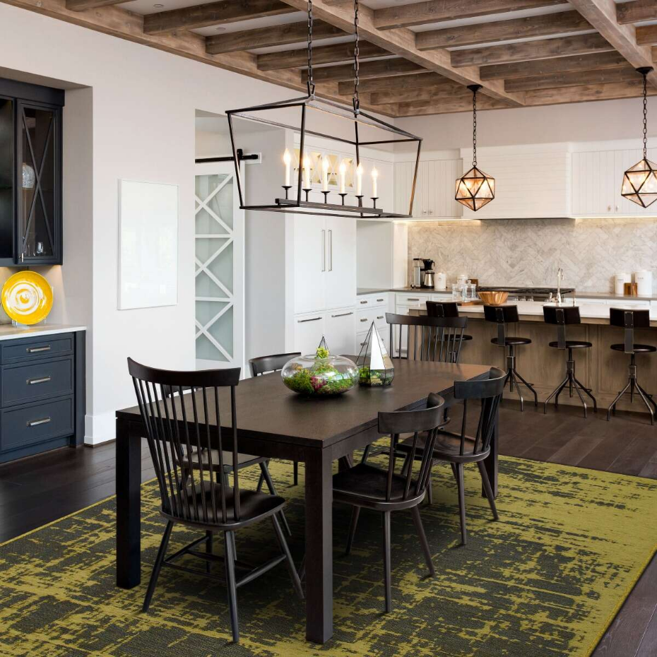 Tapis salon abstrait moderne TAPISSERIE