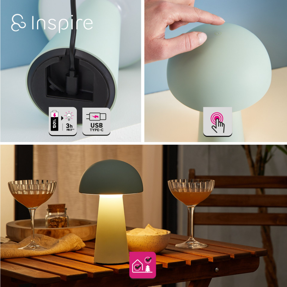 Lampe LED en métal, SIGRUN