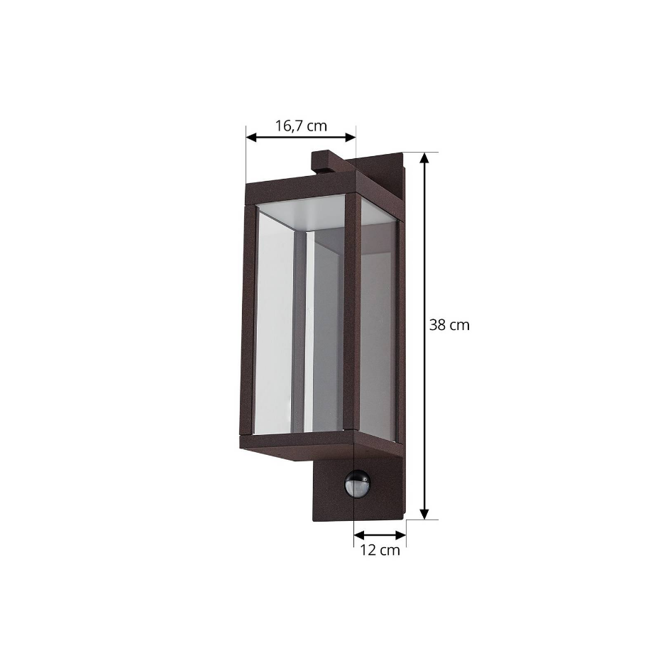 Applique extérieure en aluminium moderneLED