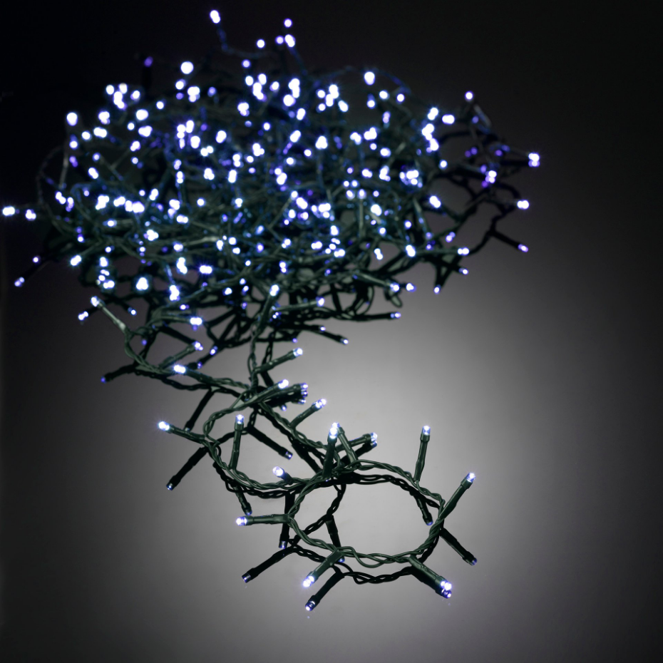 Guirlande électrique exterieur 200Led Blanc 8m