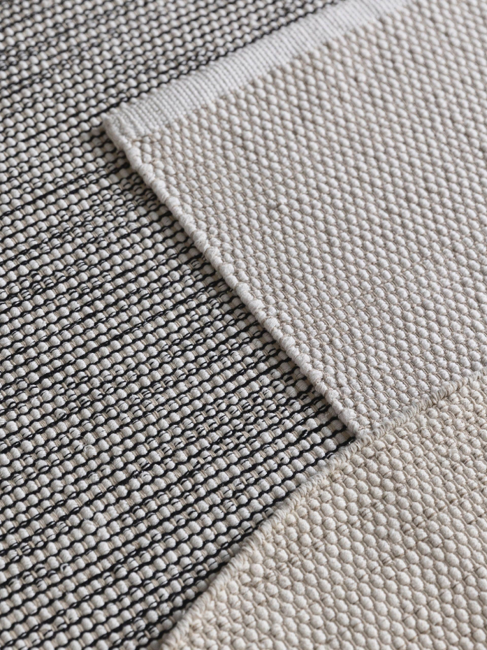 Tapis de couloir en coton tissé main RON