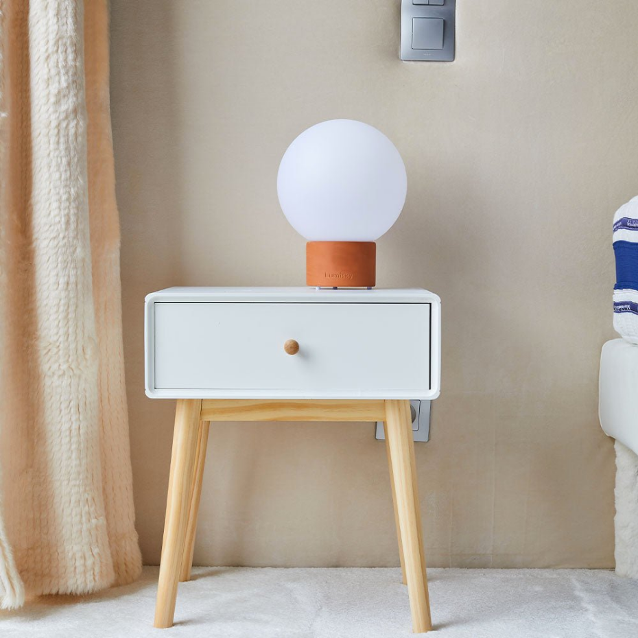 Lampe de table touch béton LED TERRA