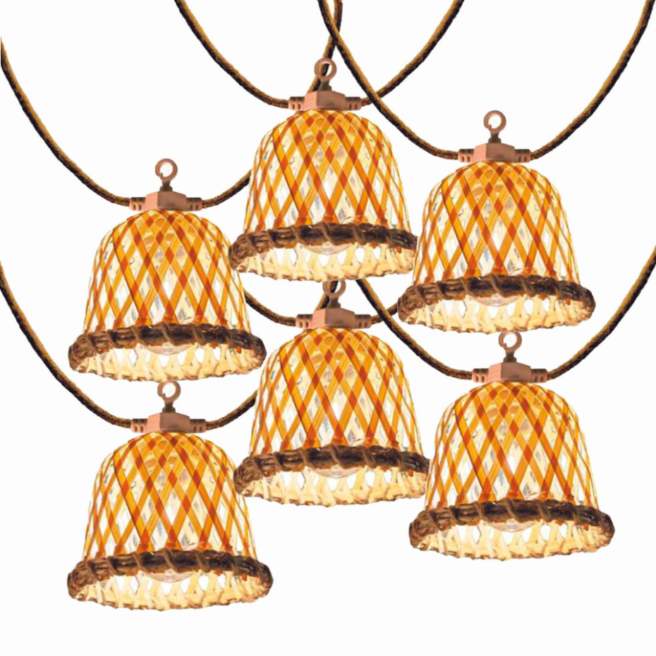 Guirlande solaire MALY HYBRID 20 ampoules 13M