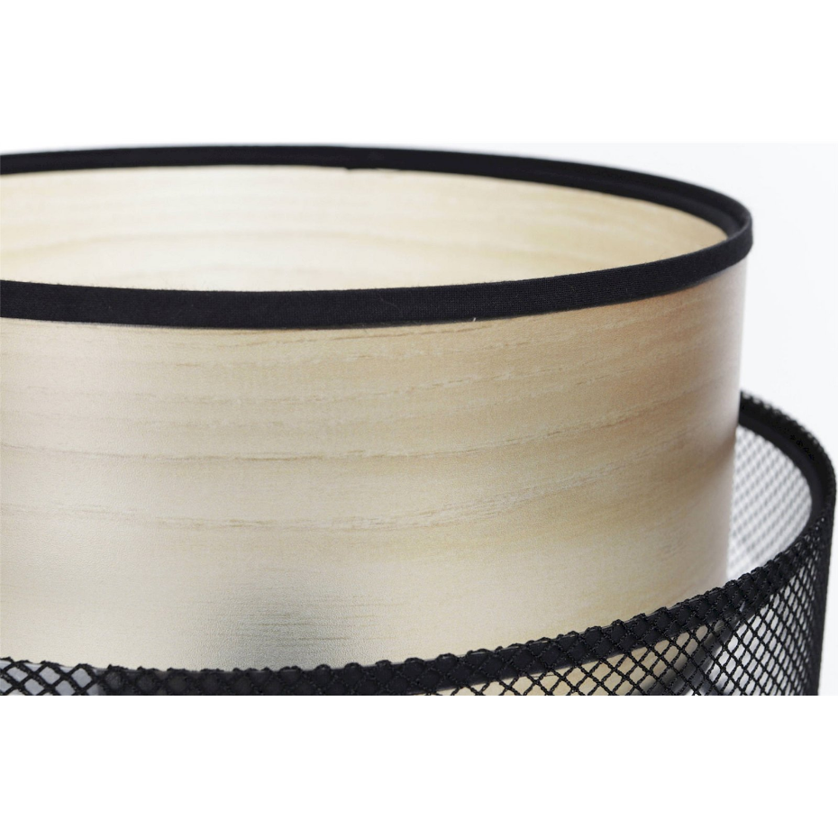 Lampe à poser ronde en PVC Duo ellegant