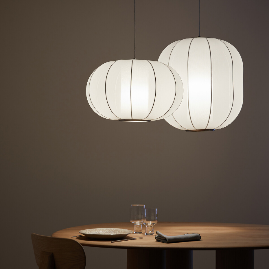 Suspension, lampion en maille, Satchi