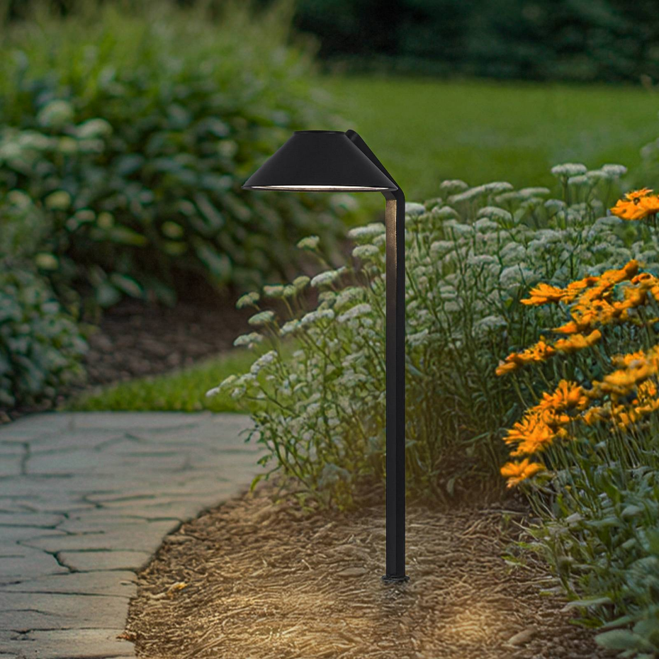 Lampe à planter en aluminium moderneLED