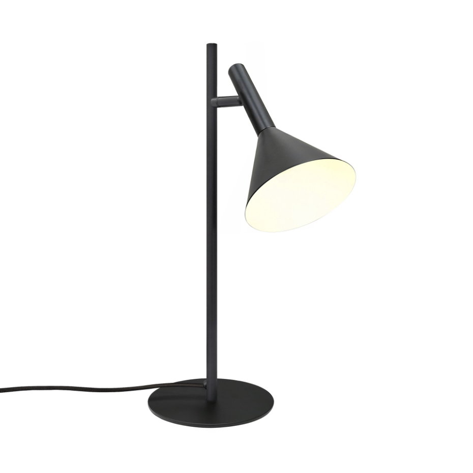 Lampe à poser Kelvis  Métal Noir ,  H. 42 - IP20 - GU10 /  Nordlux Intérieur