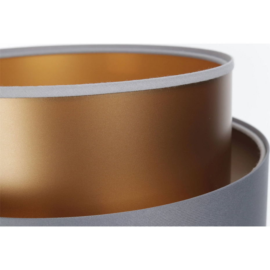 Lampe à poser ronde en PVC Duo ellegant