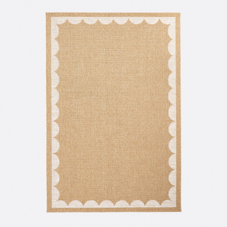 Tapis effet jute intérieur/extérieur, Milas 