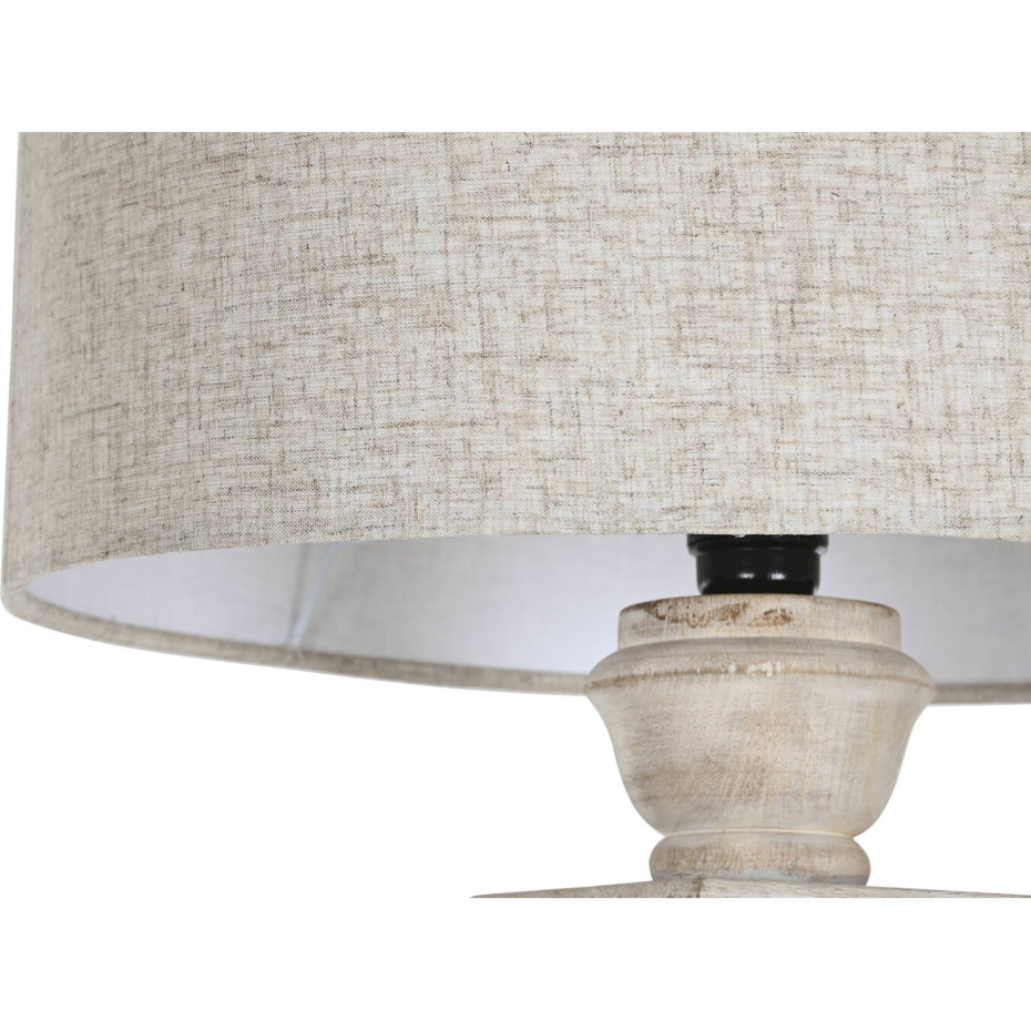 Lampadaire en bois avec porte-manteau style traditionnel Tradicional