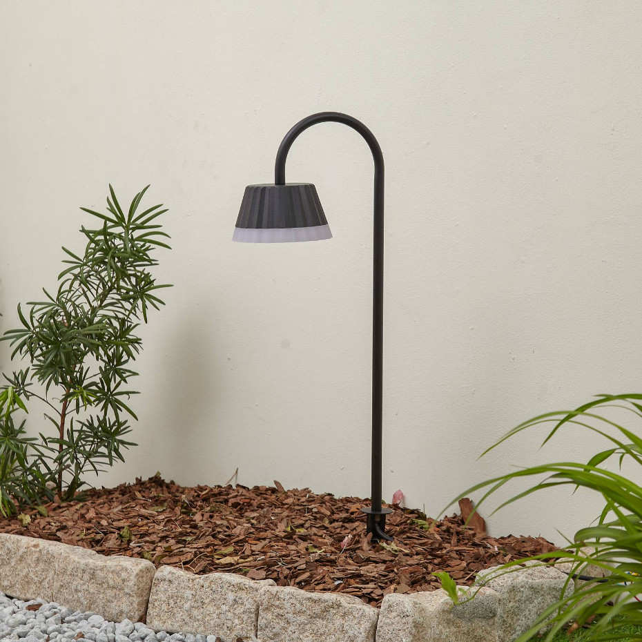 Lampe à planter en aluminium moderneLED