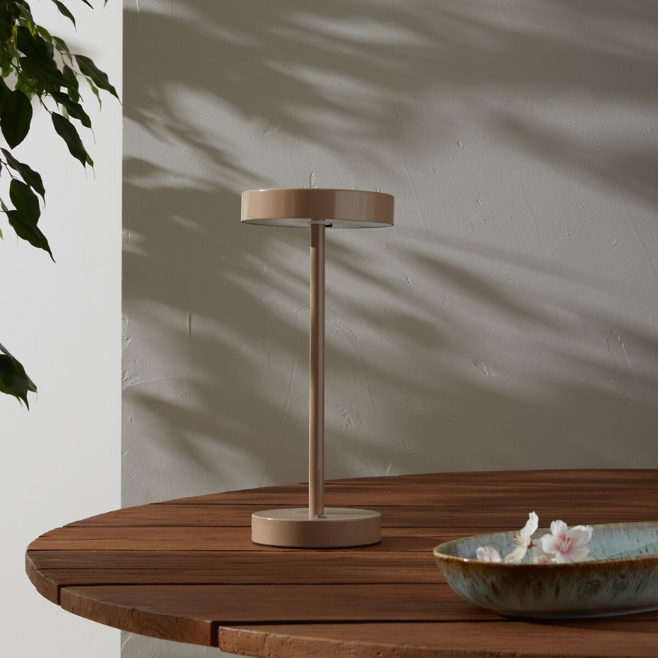 Lampe d'extérieur, en métal fer laqué, Ylyad
