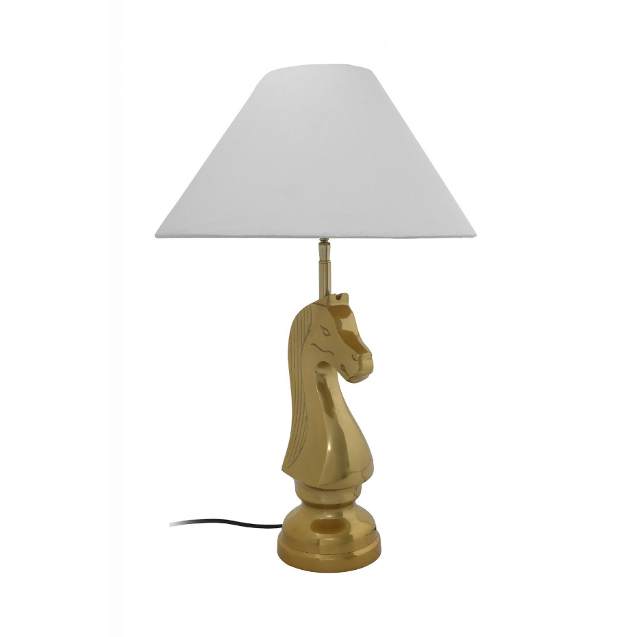 Lampe de table rectangulaire en aluminium Bishop 125