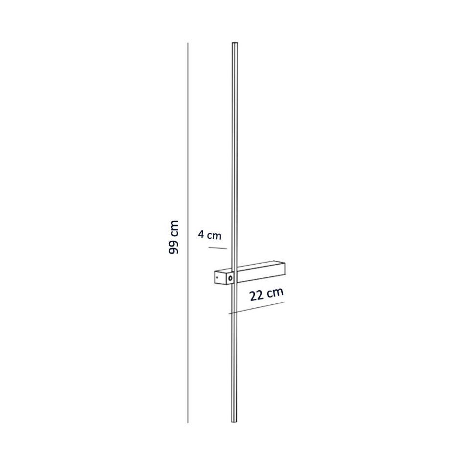 Applique LED minimaliste - STOLIA