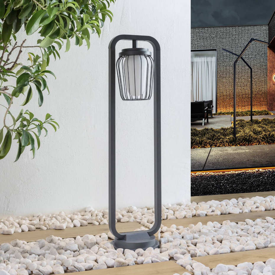 Luminaire extérieur en aluminium moderne