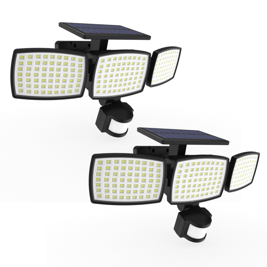 2 Projecteurs solaires sensor SPARKY 700LM
