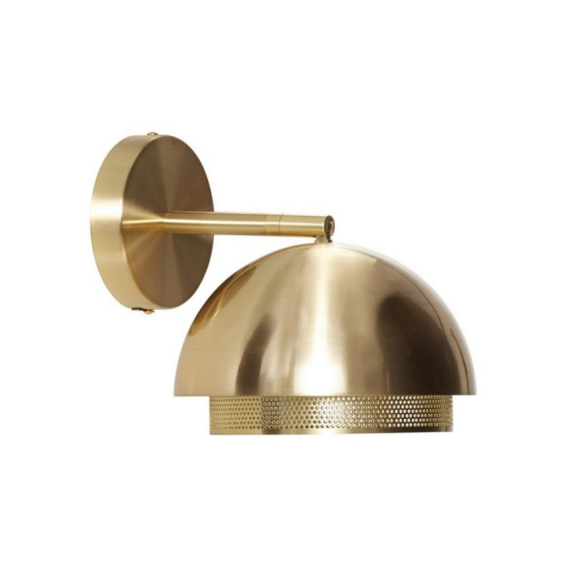 Applique métal demi-sphère