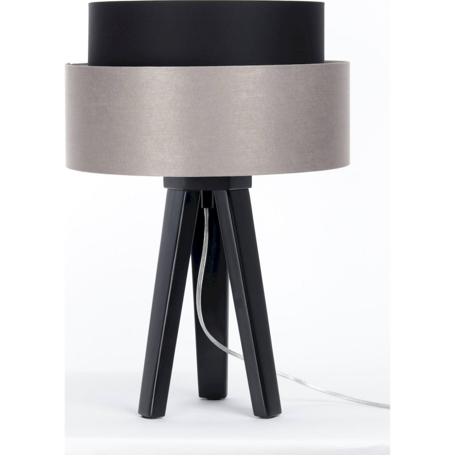 Lampe à poser ronde en PVC Duo ellegant