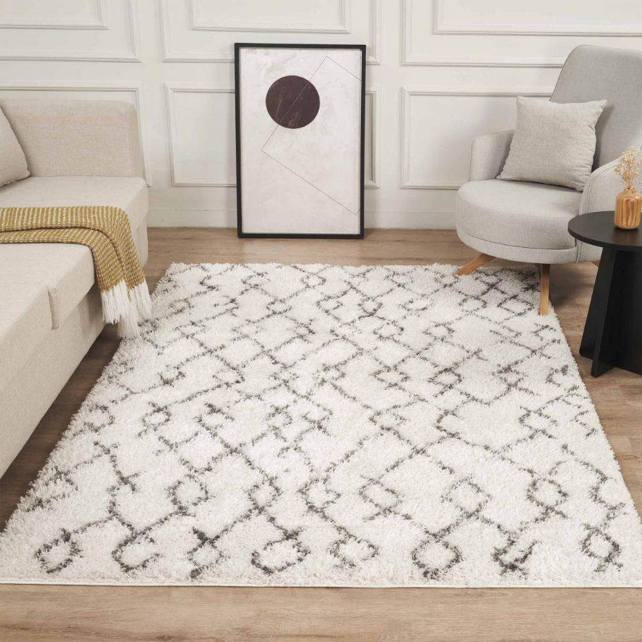 Tapis berbère tissé motif ethnic LYN4 BENYLE B