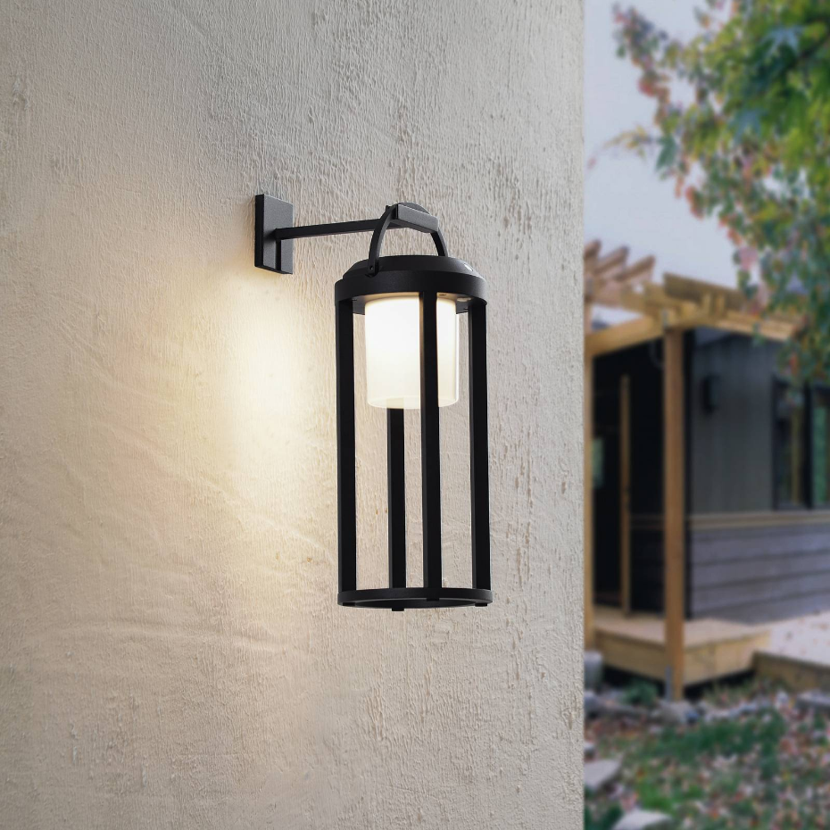 Lampe solaire extérieure en aluminiumLED