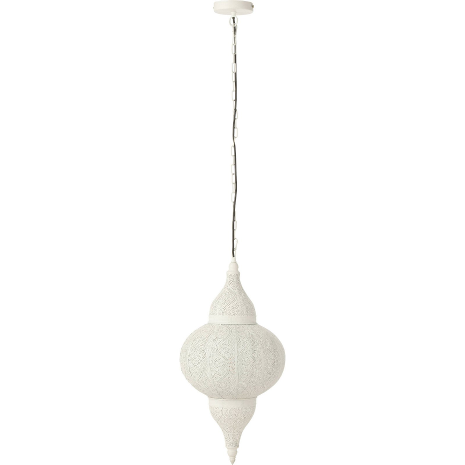 Suspension en métal design oriental organique