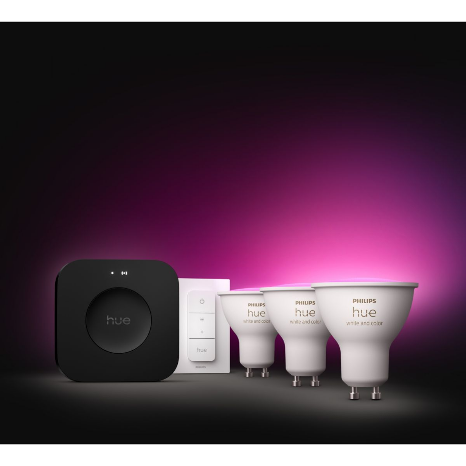 Pack Hue GU10 WCA 3KIT sw Pro