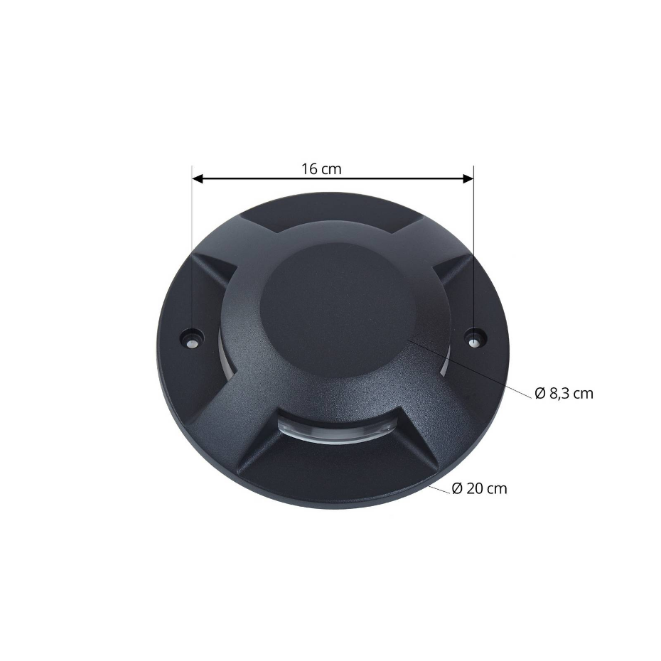 Luminaire extérieur en aluminium moderneLED