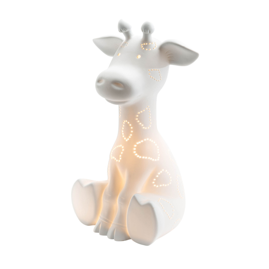 Lampe Girafe Assise Hauteur 29.8 Cm
